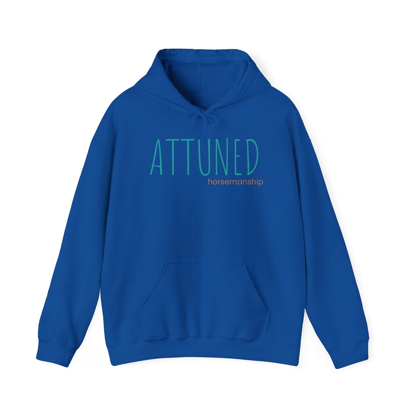 Attuned Hoodie — Minimalist Wellness Hooded Sweatshirt