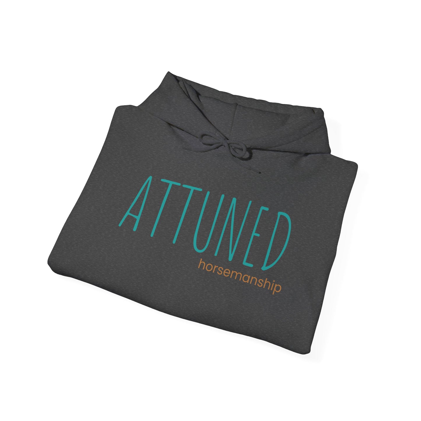 Attuned Hoodie — Minimalist Wellness Hooded Sweatshirt