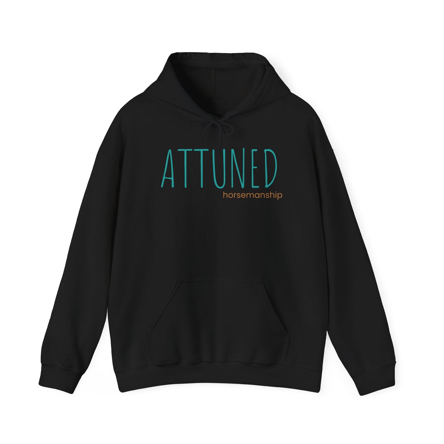 Attuned Hoodie — Minimalist Wellness Hooded Sweatshirt