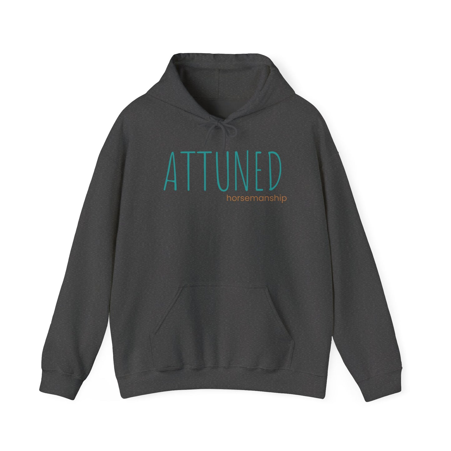 Attuned Hoodie — Minimalist Wellness Hooded Sweatshirt