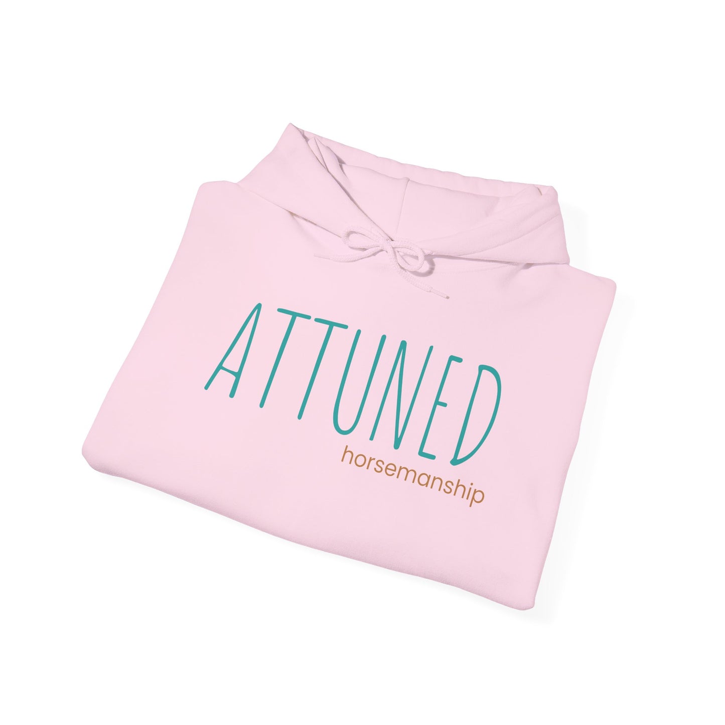 Attuned Hoodie — Minimalist Wellness Hooded Sweatshirt