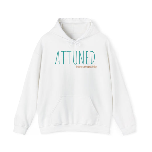 Attuned Hoodie — Minimalist Wellness Hooded Sweatshirt