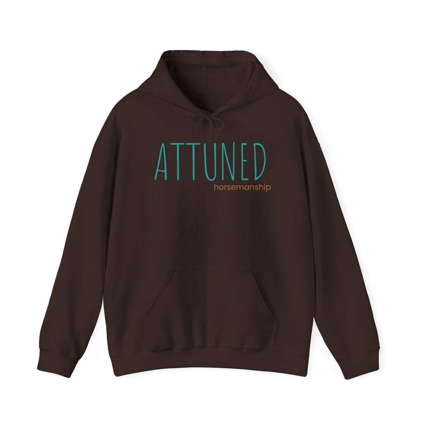 Attuned Hoodie — Minimalist Wellness Hooded Sweatshirt