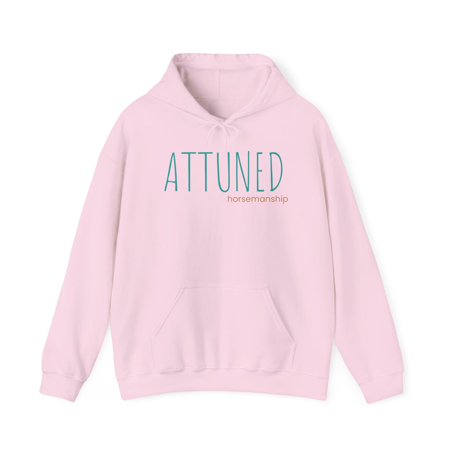 Attuned Hoodie — Minimalist Wellness Hooded Sweatshirt